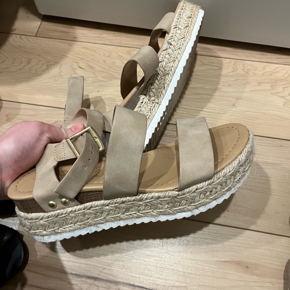 Coconuts by Matisse Beige Espadrille Sandals